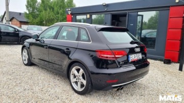 Audi A3 8V Sportback 5d Facelifting 1.5 TFSI 150KM 2017 Audi A3 Sportback 1.5T 150KM manual Navi czujniki climatronic 100 bezwypad, zdjęcie 1
