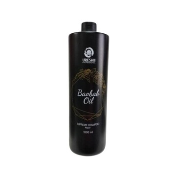 Ureshii Baobab Oil Supreme Szampon regenerujący z olejkiem Baobab 1000ML