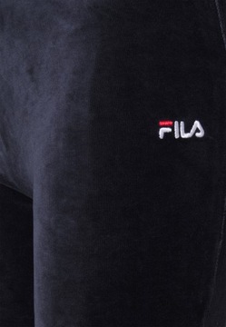 Spodnie dresowe aksamitne z logo Fila Petite 40