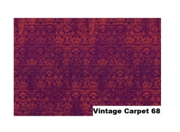 TKANINA DRUKOWANA VINTAGE CARPET, MOCNA, 3 WZORY