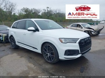 Audi Q7 II 2022 Audi Q7 2022r., 4x4, 3.0L 3.0 Benzyna 335KM