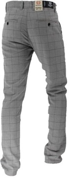БРЮКИ С ПЛАСТИНКОЙ, СВЕТЛО-СЕРЫЕ L32 Ш 32 ТАЛИЯ: 84-86 см