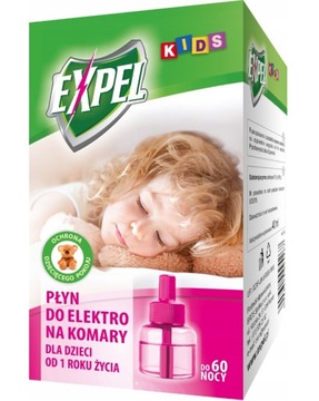 EXPEL KIDS 60 nocy Płyn do elektrofumigatora