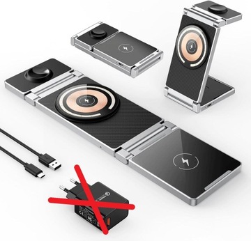 БЕСПРОВОДНАЯ ЗАРЯДНАЯ СТАНЦИЯ HOHOSB 3-В-1