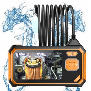 ИНСПЕКЦИОННАЯ КАМЕРА DUO ЭНДОСКОП ДВЕ КАМЕРЫ 5M 7LED 2x Full HD LCD 5,5 мм