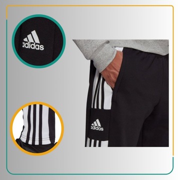 Adidas spodnie męskie Squadra 21 Bawełniane roz. XXL