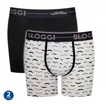 SLOGGI MEN GO MOVEMBER SHORT 2-PACK ROZMIAR 8 ( 2XL )