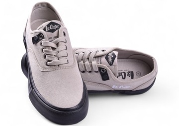 Buty Męskie Lee Cooper Trampki Beżowe Sportowe -2149 r.45