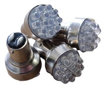 Żarówka LED 12V 12led BA15D STOP BASHAN