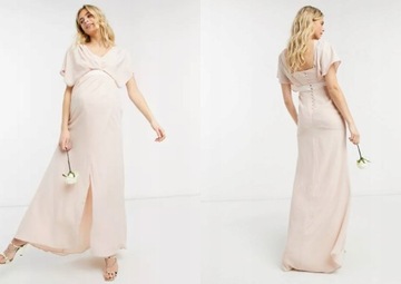 DESIGN MATERNITY PROSTA SUKIENKA MAXI 3XL