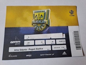 ARKA GDYNIA - POGOŃ SIEDLCE 18-10-2014