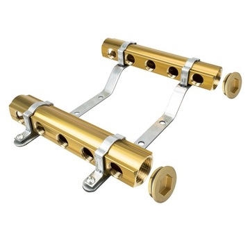 ROZDZIELACZ PODŁOGÓWKI Ogrzewania CO Podłogowego 5 OBWODÓW Sekcji KOLEKT 4F