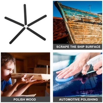 НАШЛИЧНАЯ БУМАГА ВЫСОКОГО ЗЕРНИСТА ДЛЯ ПОЛИРОВКИ МОДЕЛЕЙ 10 ШТ.