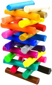 ШКОЛЬНЫЙ ПЛАСТИКИН 24 цвета + КОД - BAMBINO