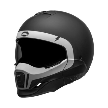 KASK MODUŁOWY BELL BROOZER CRANIUM BLACK WHITE CZARNO BIAŁY MAT Rozmiar S
