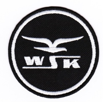 VAR naszywka WSK 8 cm TUNING cz-b