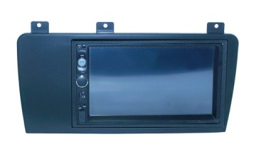 Рамка магнитолы 2din VOLVO CX70 V70 S60 2004 2007 черный