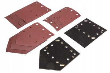 ГРАФИТОВАЯ ШЛИФОВАЛЬНАЯ МАШИНА 240ВТ 110X100MM 3 СМЕННЫЕ НОЖКИ 59G322