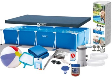 INTEX 28274 16w1 BASEN STELAŻOWY 450x220x84cm