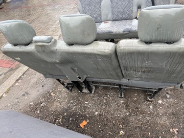 LAVICE POHOVKA SEDADLO DRUHÝ 2 ŘADA ZADNÍ TRAFIC VIVARO PRIMASTAR 01-14
