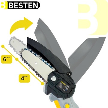 ПИЛА АККУМУЛЯТОРНАЯ ЦЕПНАЯ ПИЛА ВЕТВОЧНАЯ ПИЛА 2xАККУМУЛЯТОРНАЯ 4xЦЕПНАЯ 4