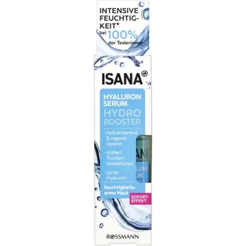 ISANA Hydro Booster serum nawilżające twarz, dekol