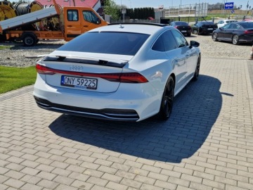 Audi A7 C8 Sportback 3.0 55 TFSI 340KM 2021 Audi A7 Sportback 3.0tfsi 340KM Mod.2022 Biała, zdjęcie 10