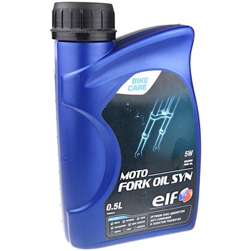 OLEJ DO AMORTYZATORÓW ELF MOTO FORK OIL 5W 500ML