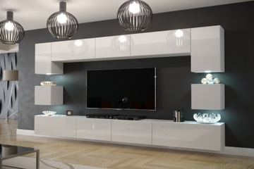 Meblościanka zestaw mebli salon NOWARA N1 Meble 1C