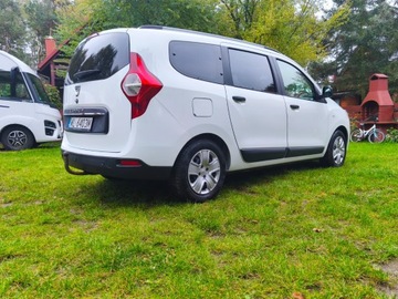 Dacia Lodgy Minivan Facelifting 1.6 SCe 102KM 2019 DACIA LODGY 1.6 LPG, 80kW, SALON PL,I WŁAŚCICIEL, SERWIS ASO, FV VAT,7-osób, zdjęcie 3