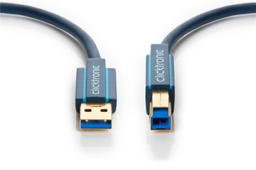 Кабель USB 3.0 A/B HD 5Гб золотой 1,8м