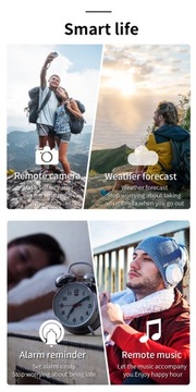 Смарт-часы с цветным экраном, спортивный режим, напоминание о сообщениях, дистанционное управление музыкой