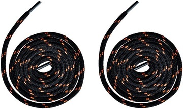 G9-66 BLACK ORANGE SZNUROWADŁA DO ADIDASÓW 140 CM
