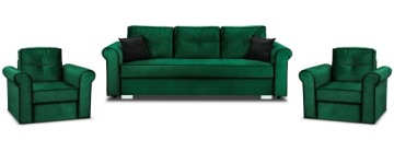 КОМПЛЕКТ ДЛЯ ДОСУГА ДЛЯ ГОСТИНОЙ, ДИВАН MERIDA И СТУЛЬЯ