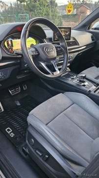 Audi Q5 II SUV 2.0 TDI 190KM 2019 Audi Q5 Q5 S-Line 2.0 TDI PL Salon BangOlufsen El klapa Hak Digital, zdjęcie 7