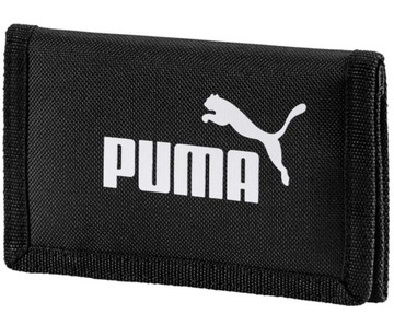 PORTFEL PUMA SPORTOWY CZARNY PORTFELIK NA RZEP