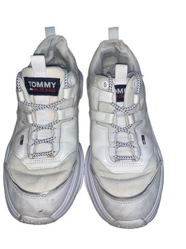 Buty sneakersy TOMMY JEANS beżowe 39