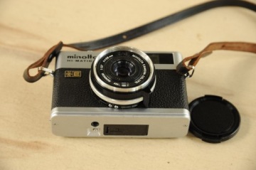Minolta Hi-matic F - объект. 2.7/38 - в рабочем состоянии