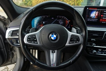 BMW Seria 5 G30-G31 Touring Facelifting 3.0 530d 286KM 2021 BMW Seria 5 Kamera, Tempomat, 1rej.2022r, LED, Live Cockpit, FV23 3.0 286KM, zdjęcie 19