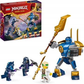 Zestaw bitewny z mechem Jaya LEGO NINJAGO klocki 71805 zestaw figurki 6+