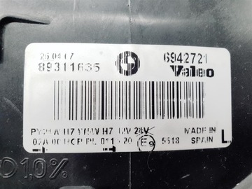 BMW 3 E90 E91 05-08R LEVÝ SVĚTLO PŘEDNÍ ORIG EU !