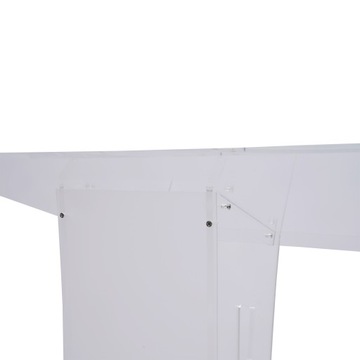 Mównica akrylowa, przezroczysta