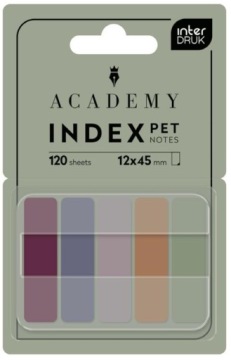 Закладки індексні пластикові Smart Academy Interduk