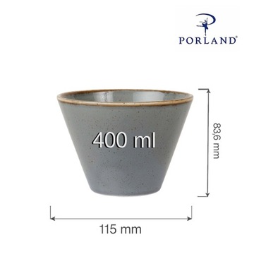 Каменная коническая миска 400 мл.