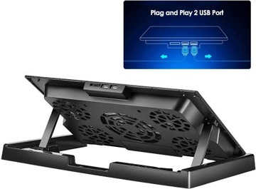 РЕГУЛИРУЕМАЯ ОХЛАЖДАЮЩАЯ ПОДСТАВКА OLLIWON ДЛЯ НОУТБУКА