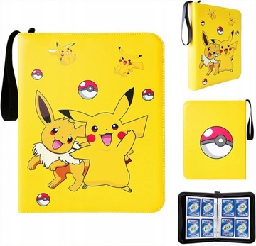 БОЛЬШОЙ АЛЬБОМ НА 400 КОЛЛЕКЦИЙ КАРТ ПОКЕМОН КЛАСС Binder XXL