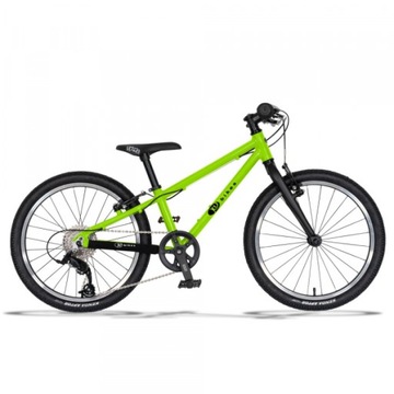 Детский велосипед KUbikes 20s, зеленый, легкий, 7,5 кг