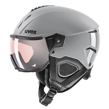 Kask narciarski UVEX Instinct Visor PRO V Grey 07 (59-61 cm)