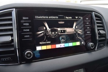 Skoda Karoq Crossover Facelifting 1.5 TSI ACT 150KM 2022 Skoda Karoq SalonPL 150KM TSI Style Bialy Metalik Virtual Indukcja ASO VAT, zdjęcie 23