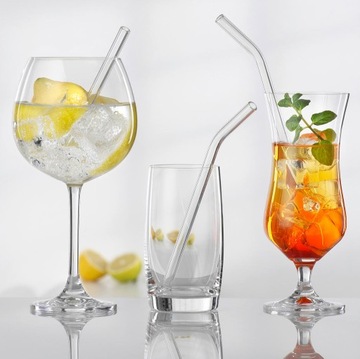 СТЕКЛЯННАЯ ТРУБКА, ECO CURVE STRAW, 23 СМ, 6 ШТ. SIMAX